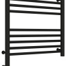 Полотенцесушитель электрический Сунержа Богема 3.0 прямая 500х500 МЭМ левый Матовый чёрный