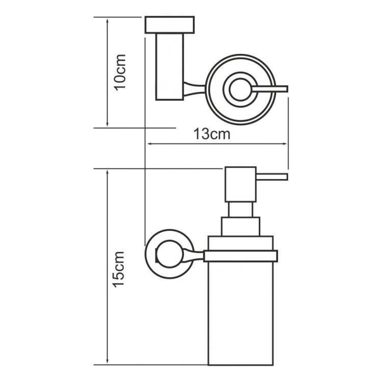 WasserKRAFT Donau K-9499 Дозатор для жидкого мыла