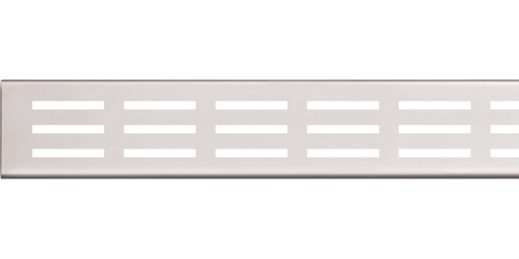 Решетка для дренажного желоба 75 мм, нержавеющая сталь Alcadrain ADZ-R301