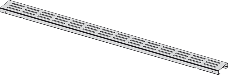 Решетка для дренажного желоба 75 мм, нержавеющая сталь Alcadrain ADZ-R301