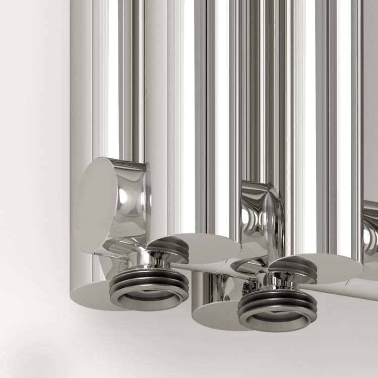 Отопительный радиатор Сунержа Эстет-11 EU50 1800х180 4 секции RAL 7024 Графитовый серый