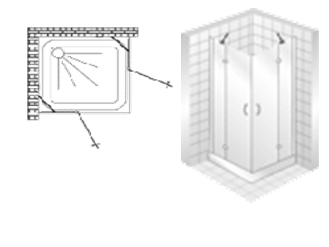 Душевой уголок Vegas Afrodite A 90