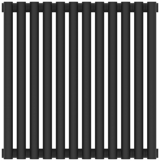 Отопительный радиатор Сунержа Эстет-00 500х540 12 секций Тёмный титан муар