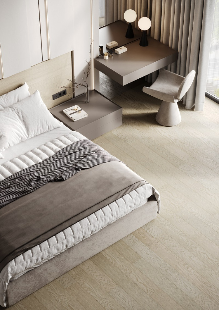 Кварцевый паркет Quartz Parquet Классик Дуб Европейский 1258-60 5/0,6 мм