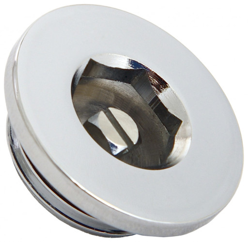 Заглушка с воздухоотводчиком Воздухоотводчик Стилье d 28 мм / G 1/2&quot; НР Без покрытия