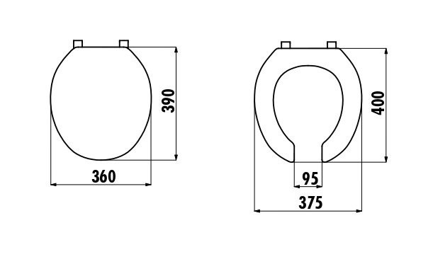 CREAVIT Крышка дуропласт с микролифтом