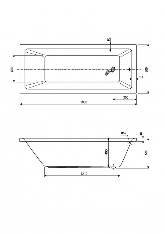 Универсальный установочный комплект для 2-х панелей прямоугольной акриловой ванны Cezares CZR-SCR-FIX-KIT