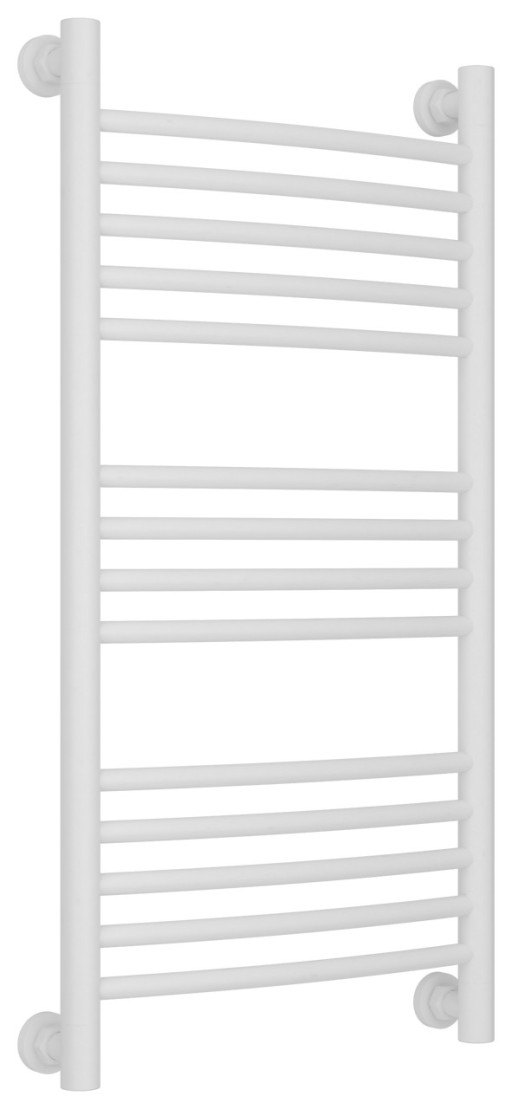 Полотенцесушитель водяной Сунержа Богема+ выгнутая 800х400 Матовый белый