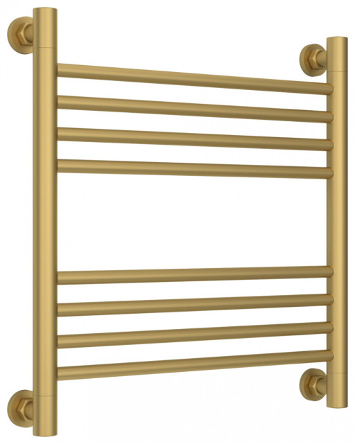 Полотенцесушитель водяной Сунержа Богема+ прямая 500х500 Матовое золото