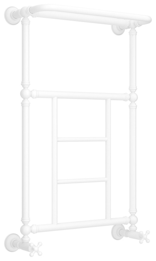 Полотенцесушитель водяной Сунержа Ренессанс 1452 860x500 Матовый белый