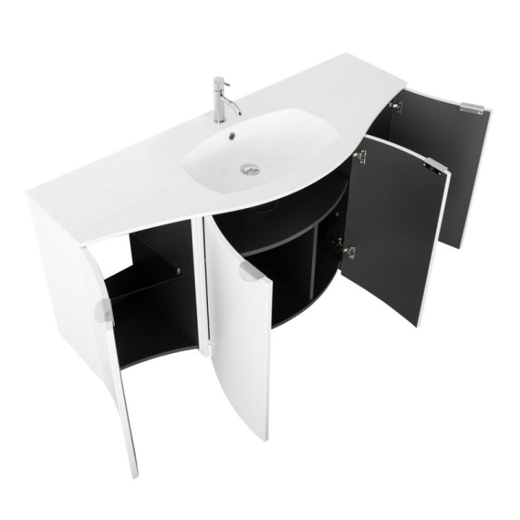 Шкаф подвесной с одной распашной дверцей, левосторонний 34x41x65 Cezares 55176