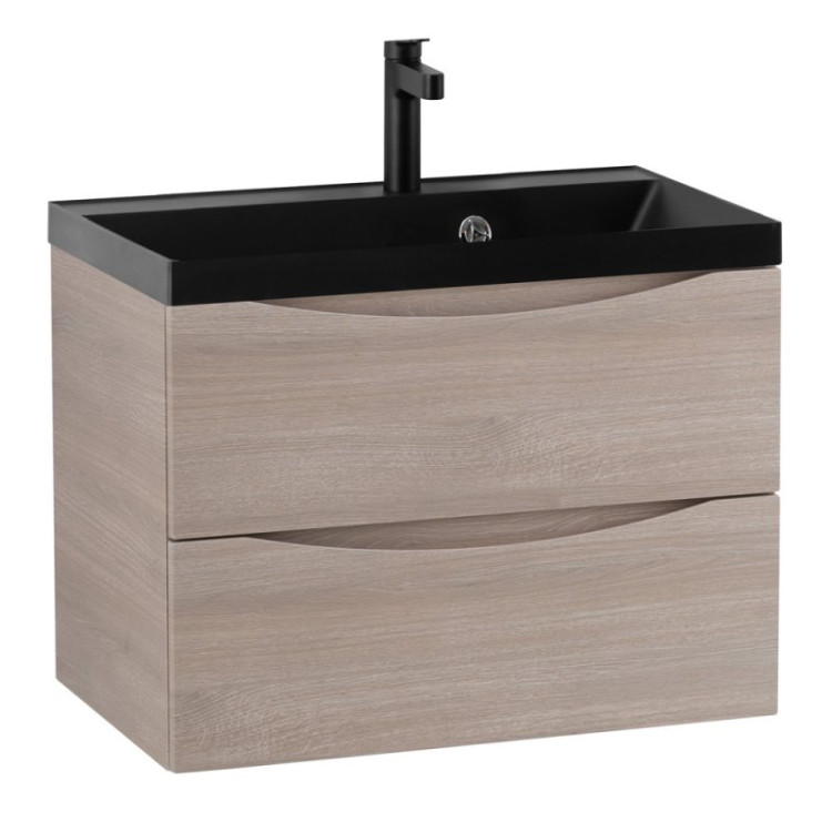 База под раковину подвесная с двумя выкатными ящиками, 600x450x500 BelBagno MARINO-600-2C-SO-RN-P