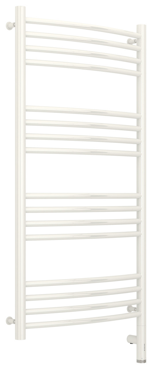 Полотенцесушитель электрический Сунержа Богема 3.0 выгнутая 1000х500 МЭМ правый Белый