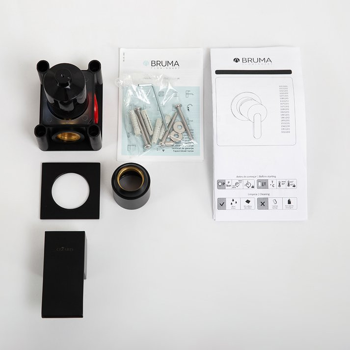 Встраиваемый однорычажный смеситель для душа Cezares PORTA-DIM-SR