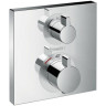 Смеситель для душа Hansgrohe Ecostat Square 15712000 с термостатом