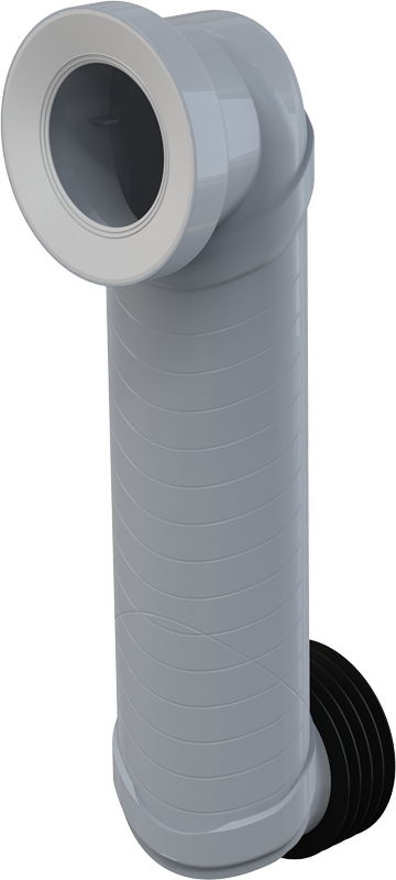 Колено стока DN90/110 Slim Alcadrain MS906