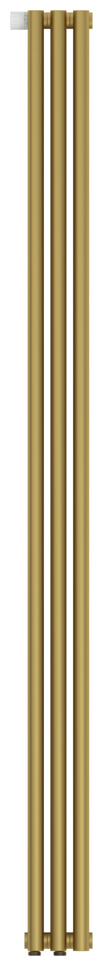 Отопительный радиатор Сунержа Эстет-0 EU50 левый 1800х135 3 секции Матовое золото