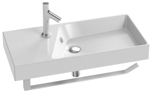 Подвесная раковина-столешница 80 х 37 см Jacob Delafon RYTHMIKEXP112-00