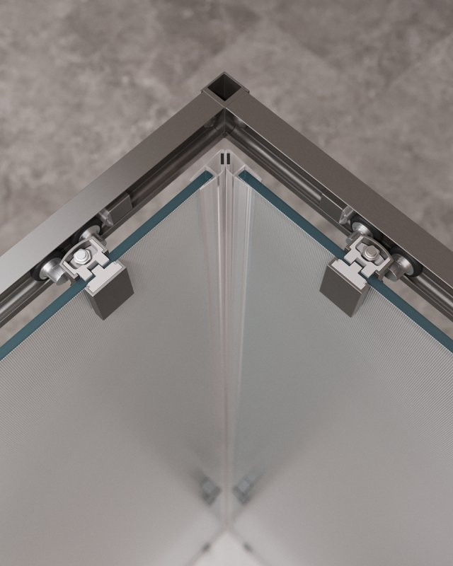 Душевой уголок MOLVENO-AH-22 Cezares MOLVENO-AH-22-130/120-P-Cr