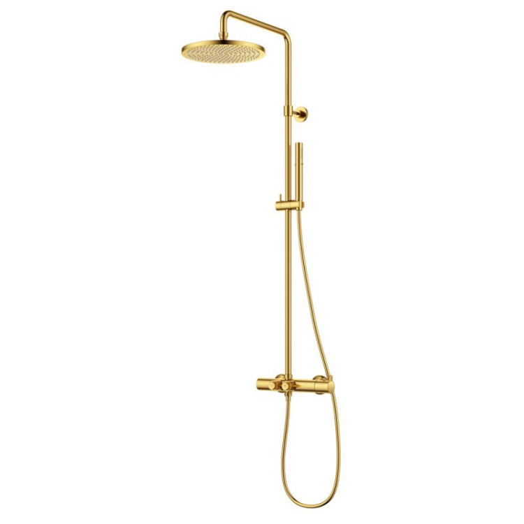 Душевая стойка с термостатическим смесителем для душа Cezares ECO-CD-T-NOP