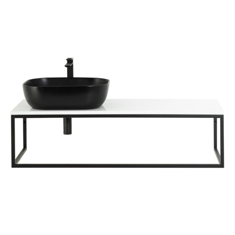 Сварное металлическое консольное крепление столешницы, 1400x460x300 BelBagno EK-140-ST