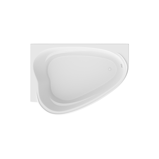 Ванна акриловая асимметричная 1Marka LOVE 185х135 L