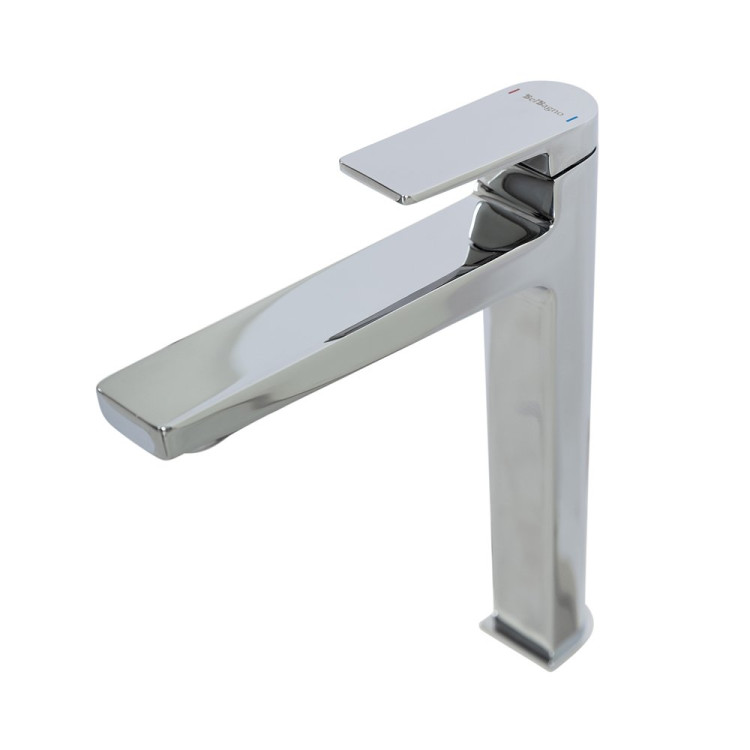 Смеситель для накладной раковины без донного клапана Cezares ARDENTE-LMC-CRM-W0