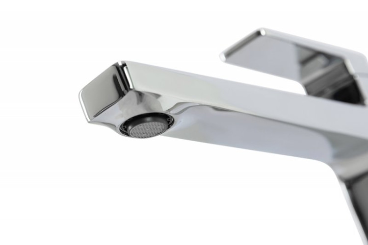 Смеситель для накладной раковины без донного клапана Cezares ARDENTE-LMC-CRM-W0