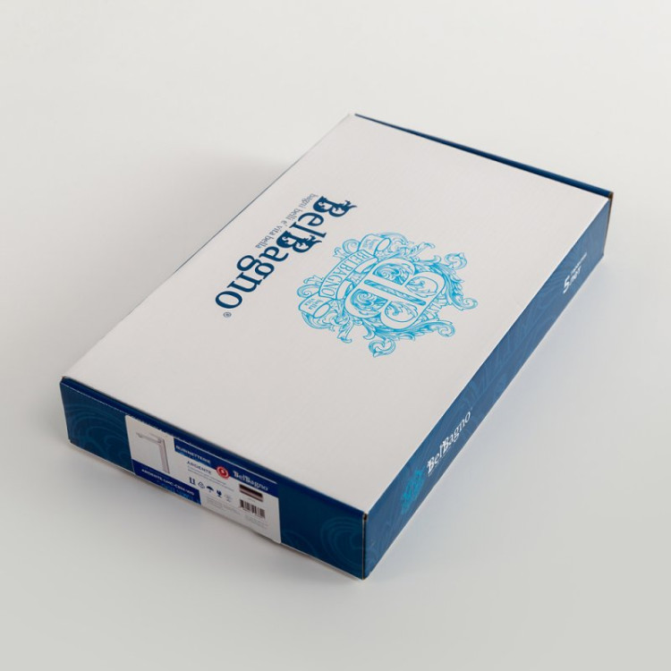 Смеситель для накладной раковины без донного клапана Cezares ARDENTE-LMC-CRM-W0