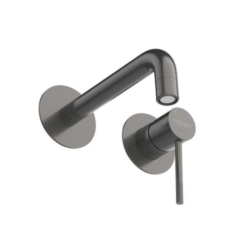 Смеситель для раковины встраиваемый с внутренней частью, без донного клапан Cezares RELAX-BLI2-1-BORO-W0