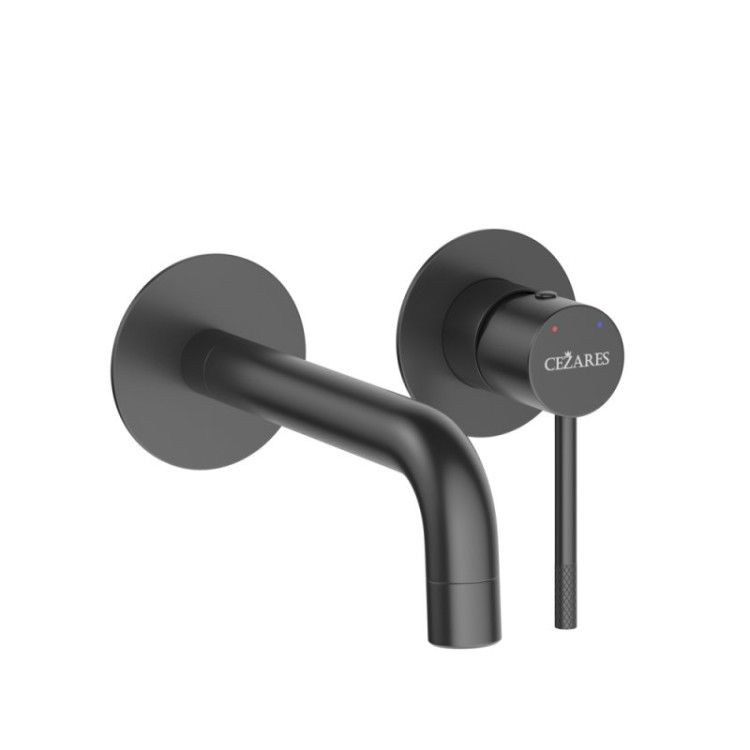 Смеситель для раковины встраиваемый с внутренней частью, без донного клапан Cezares RELAX-BLI2-1-BORO-W0