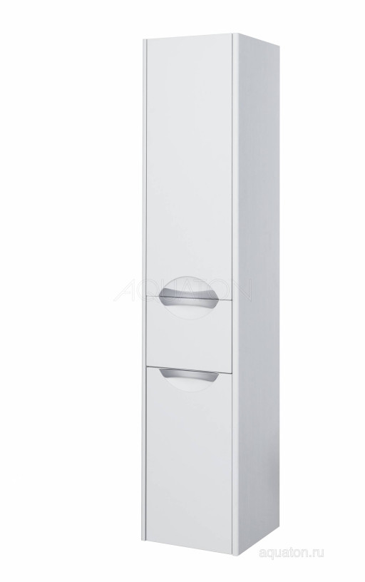 Шкаф - колонна AQUATON Сильва левый дуб полярный 1A215603SIW7L