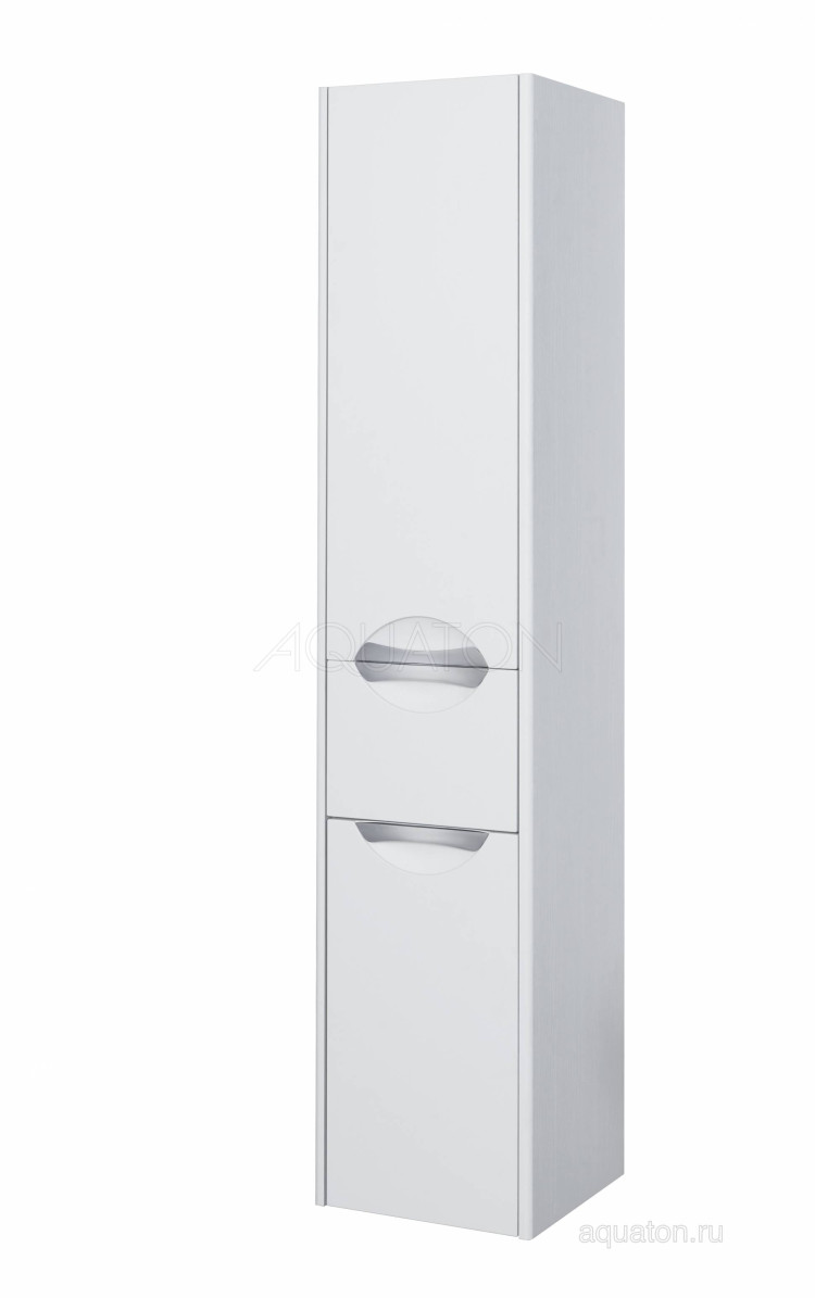 Шкаф - колонна AQUATON Сильва левый дуб полярный 1A215603SIW7L