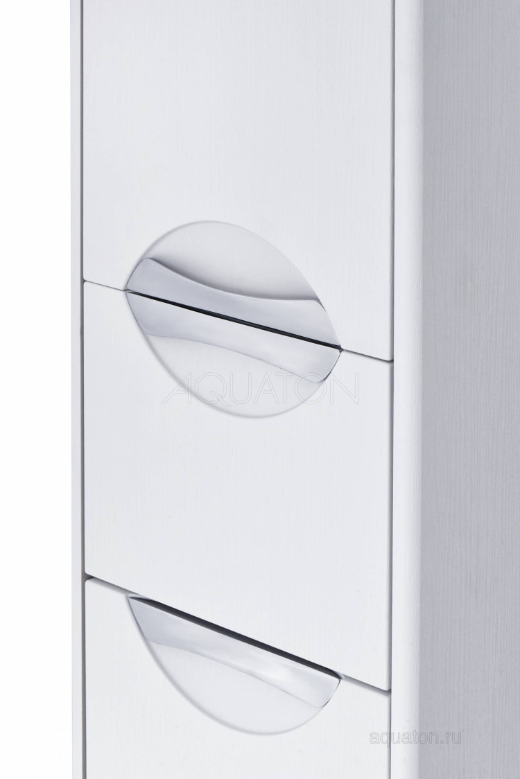 Шкаф - колонна AQUATON Сильва левый дуб полярный 1A215603SIW7L