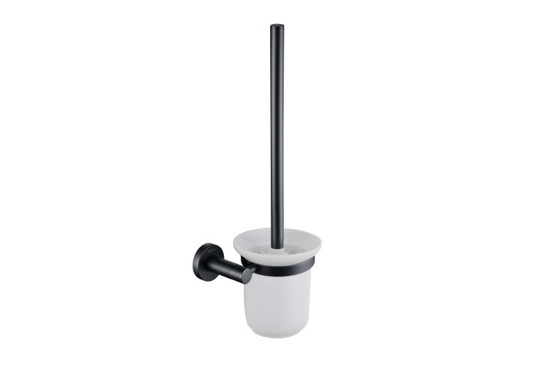 Ершик настенный Aquatek матовый черный AQ4010MB Вега