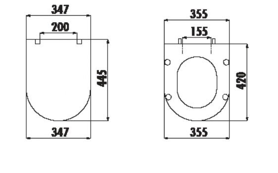 CREAVIT Крышка дуропласт с микролифтом AMASRA ULTIMA