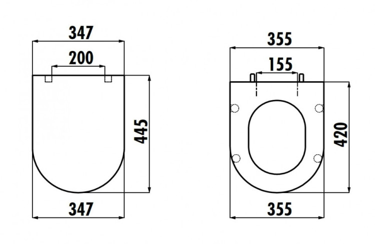CREAVIT Крышка дуропласт с микролифтом AMASRA ULTIMA