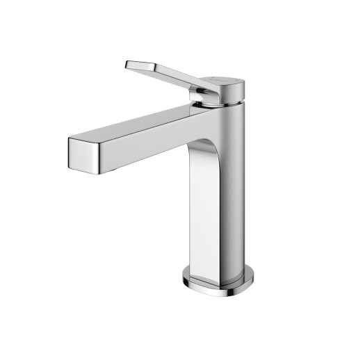 Смеситель для раковины без донного клапана Cezares ALBANO-LVM-CRM-W0