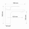 WasserKRAFT Dinkel 5803 Смеситель для умывальника