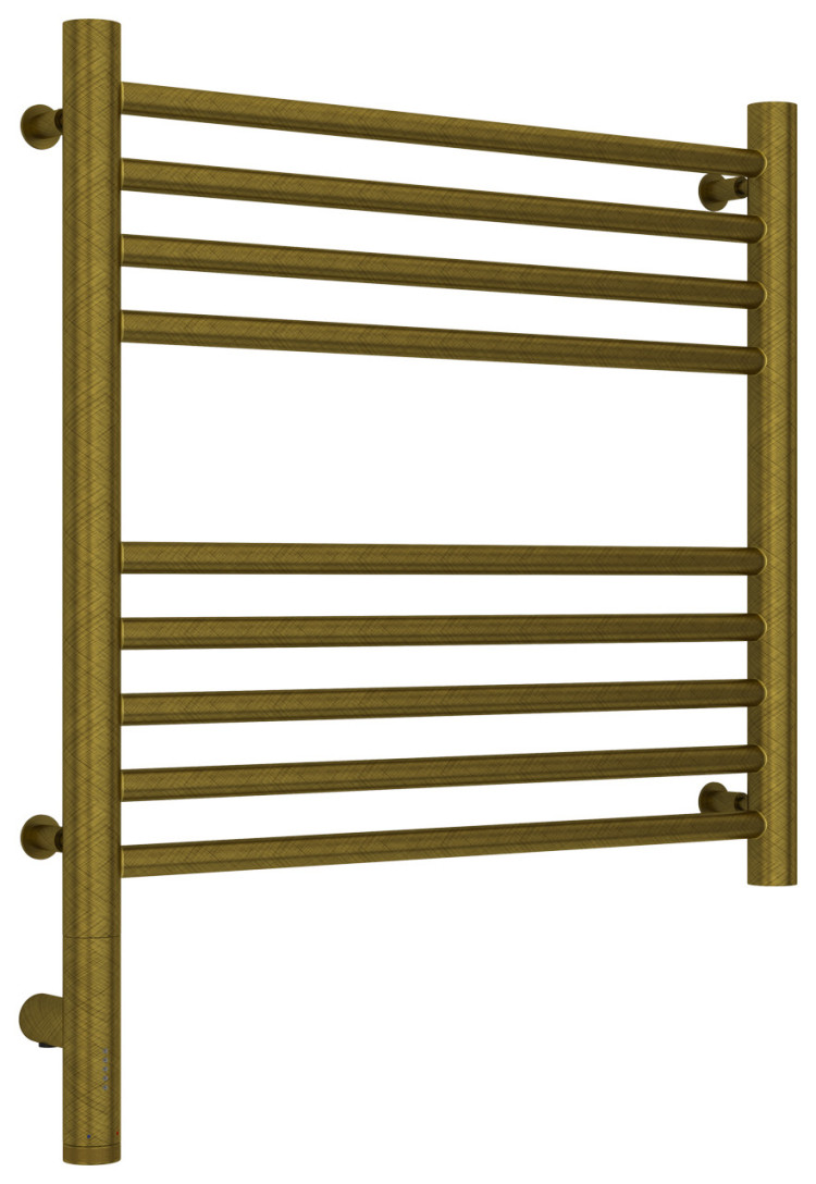 Полотенцесушитель электрический Сунержа Богема 3.0 прямая 500х500 МЭМ левый Состаренная бронза
