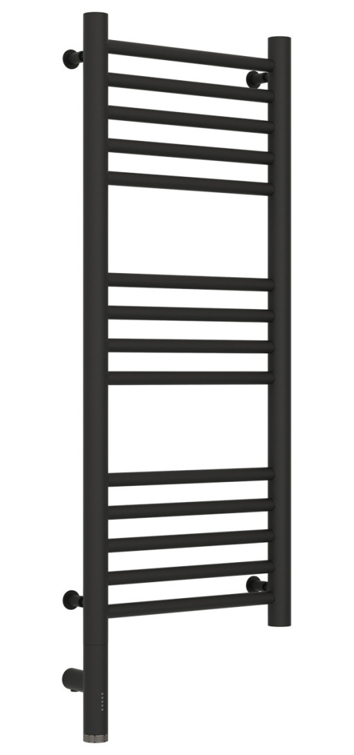 Полотенцесушитель электрический Сунержа Богема 3.0 прямая 800х300 МЭМ левый Тёмный титан муар
