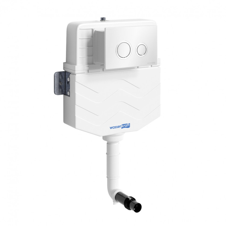 WasserKRAFT  Aller 10TLT.031.ME.WH01 Встраиваемый смывной бачок