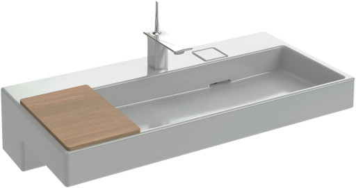 Подвесная раковина-столешница 100*49 см, с подсветкой Jacob Delafon TERRACEEXC9112-00