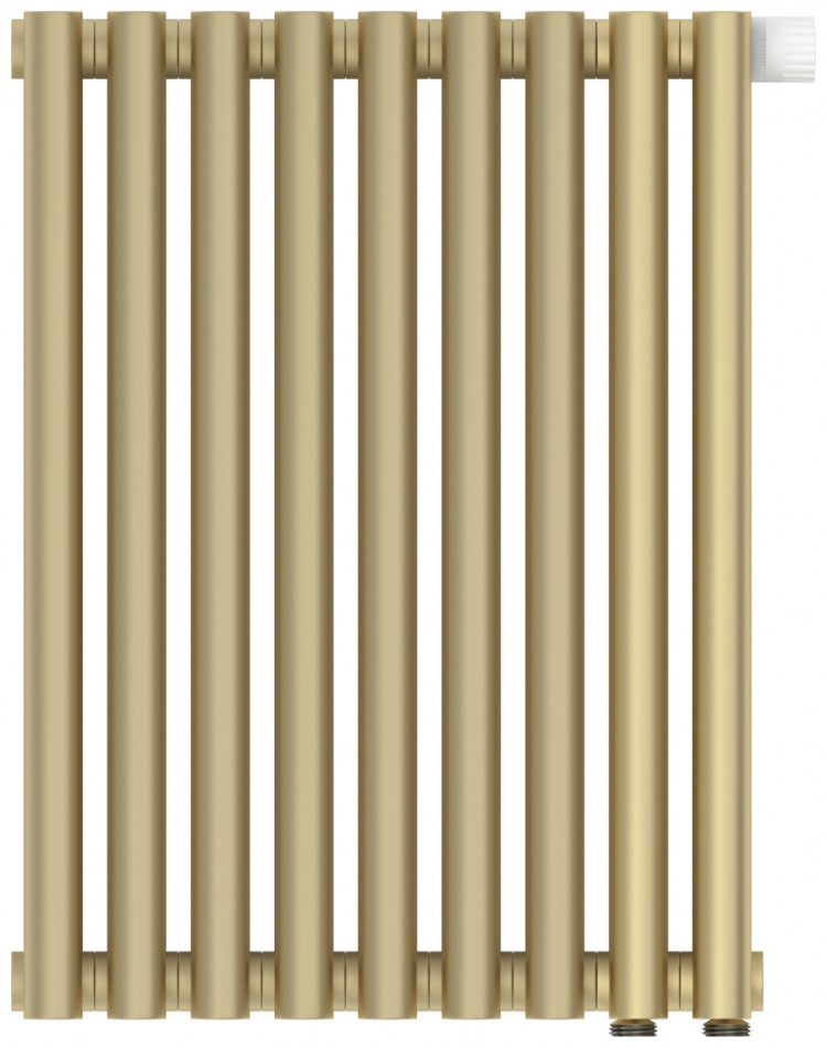 Отопительный радиатор Сунержа Эстет-00 EU50 500х405 9 секций Матовая шампань