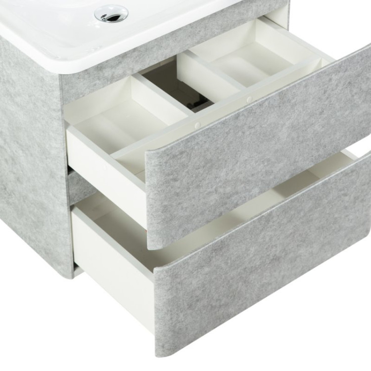 Раковина из литьевого мрамора, 600х455х145 Cezares BB600/455-LV-MR-ALR