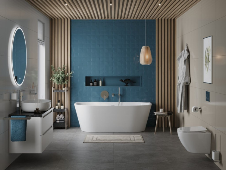 Пристенная, полукруглая акриловая ванна в комплекте со сливом-переливом Cezares BB710-1700-800