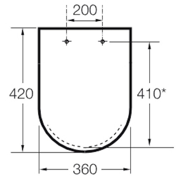 Крышка-сиденье для унитаза Roca Hall 801620004