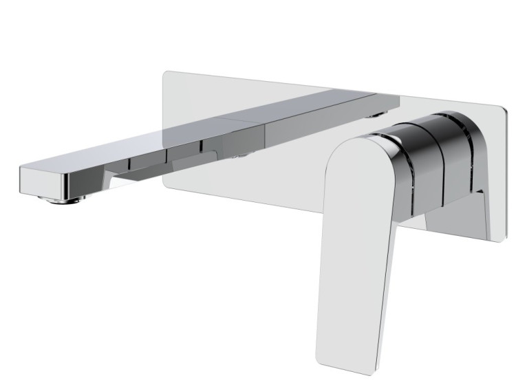 Смеситель для раковины без донного клапана встраиваемый Cezares ARDENTE-BLVM-CRM-W0