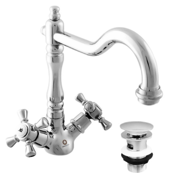 Смеситель для раковины Rav Slezak Morava retro MK321.5/8