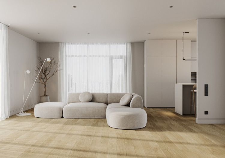 Кварцевый паркет Quartz Parquet Классик Дуб Хельсинки 1258-58 5/0,6 мм